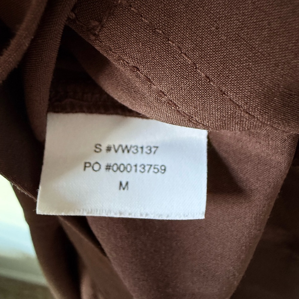 Vuori Villa Utility Romper Java Size Medium - image 5